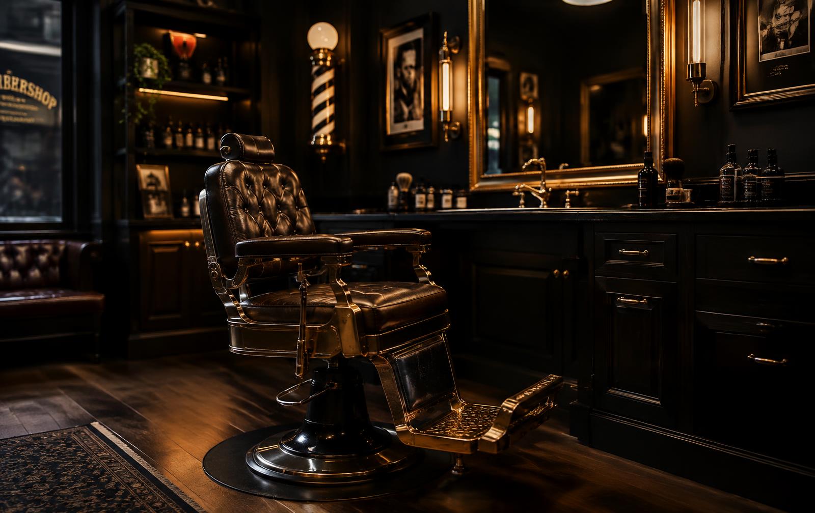 Elite Cuts barbershop interior
